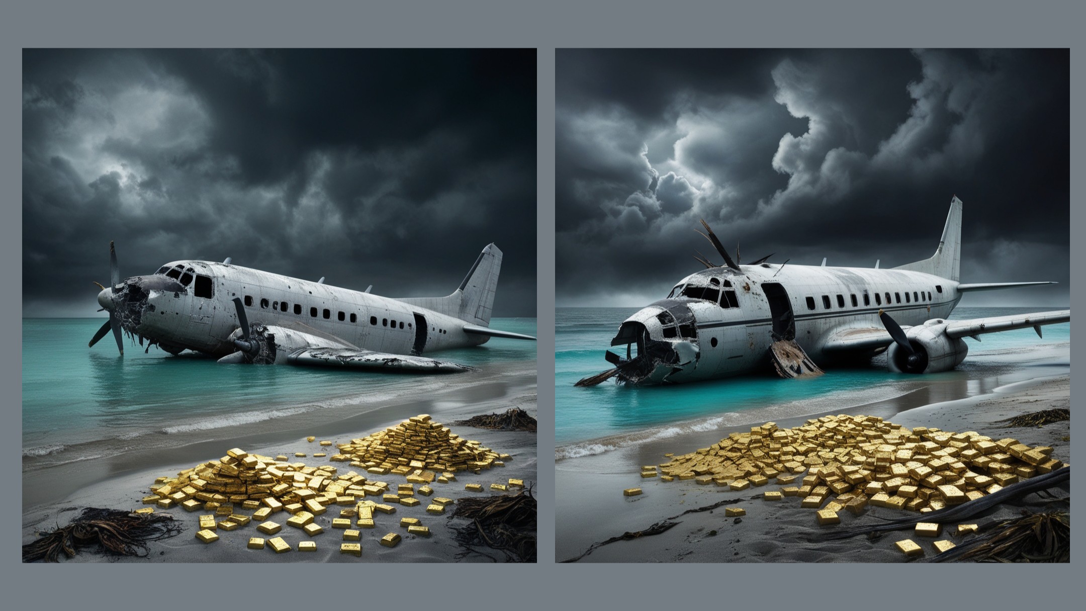 Shipwreck of Gold: The Forgotten Plane and Its Hidden Treasure